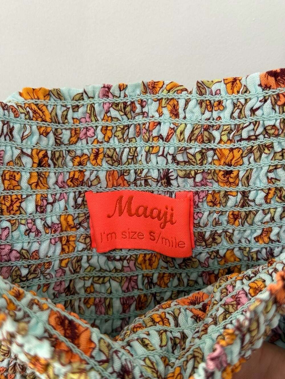Maaji Abundance Is All Ruffled Floral Mini Skirt - Picture 4 of 8